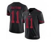 Youth Nike San Francisco 49ers #11 Quinton Patton Limited Black Rush NFL Jersey