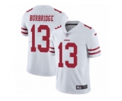 Youth Nike San Francisco 49ers #13 Aaron Burbridge Vapor Untouchable Limited White NFL Jersey