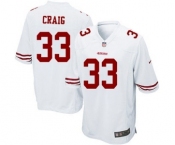 Youth Nike San Francisco 49ers #33 Roger Craig White NFL Jersey