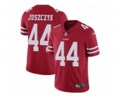Youth Nike San Francisco 49ers #44 Kyle Juszczyk Vapor Untouchable Limited Red Team Color NFL Jersey