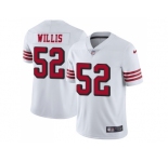 Youth Nike San Francisco 49ers #52 Patrick Willis White Rush Stitched NFL Vapor Untouchable Limited Jersey