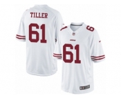 Youth Nike San Francisco 49ers #61 Andrew Tiller Limited White NFL Jersey
