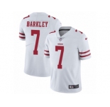 Youth Nike San Francisco 49ers #7 Matt Barkley Vapor Untouchable Limited White NFL Jersey
