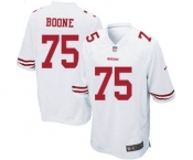 Youth Nike San Francisco 49ers #75 Alex Boone White NFL Jersey