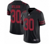 Youth San Francisco 49ers #30 Jeff Wilson Black Vapor Untouchable Limited Player Football Jersey