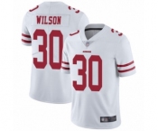 Youth San Francisco 49ers #30 Jeff Wilson White Vapor Untouchable Limited Player Football Jersey