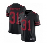 Youth San Francisco 49ers #31 Raheem Mostert Black Vapor Untouchable Limited Player Football Jersey