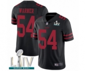 Youth San Francisco 49ers #54 Fred Warner Black Vapor Untouchable Limited Player Super Bowl LIV Bound Football Jersey