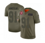 Youth San Francisco 49ers #91 Arik Armstead Limited Camo 2019 Salute to Service Football Jersey