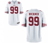 Youth San Francisco 49ers #99 Deforest Buckner White Jersey