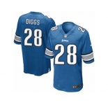 Men's Nike Detroit Lions #28 Quandre Diggs Game Light Blue Team Color NFL Jersey