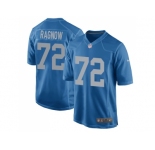 Nike Detroit Lions #72 Frank Ragnow Alternate Men Blue Game NFL Jersey