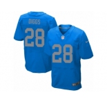 Men's Nike Detroit Lions #28 Quandre Diggs Elite Blue Alternate NFL Jersey