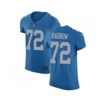Nike Detroit Lions #72 Frank Ragnow Alternate Men Vapor Untouchable Blue Elite NFL Jersey