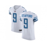 Nike Detroit Lions #9 Matthew Stafford White Men Stitched NFL Vapor Untouchable Elite Jersey