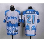 nike nfl jerseys detroit lions #21 abdullah noble fashion[2015 Elite][abdullah]