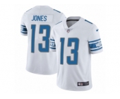 Men Nike Detroit Lions #13 T.J. Jones White Vapor Untouchable Limited Player NFL Jersey