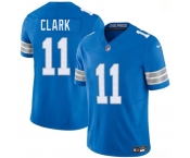 Men's Detroit Lions #11 Damone Clark Blue 2026 F.U.S.E. Vapor Limited Football Stitched Game Jersey