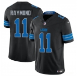 Men's Detroit Lions #11 Kalif Raymond Black 2024 F.U.S.E. 2nd Alternate Vapor Limited Football Stitched Jersey