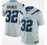 Men's Detroit Lions #32 Brian Branch Silver 2026 F.U.S.E. Rivalries Collection Limited Football Stitched Jersey