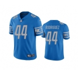 Mens Detroit Lions #44 Malcolm Rodriguez Blue Vapor Untouchable Limited Stitched Jersey