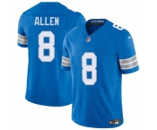 Men's Detroit Lions #8 Kyle Allen Blue 2025 F.U.S.E. Vapor Limited Football Stitched Jersey