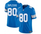 Men's Detroit Lions #80 Kyre Duplessis Blue 2026 F.U.S.E. Vapor Limited Football Stitched Jersey