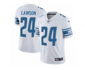 Men's Nike Detroit Lions #24 Nevin Lawson Vapor Untouchable Limited White NFL Jersey
