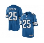 Men's Nike Detroit Lions #25 Theo Riddick Limited Light Blue Team Color NFL Jersey
