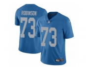 Men's Nike Detroit Lions #73 Greg Robinson Blue Alternate Vapor Untouchable Limited Player NFL Jersey