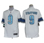 nike nfl jerseys detroit lions #9 stafford white[nike limited]