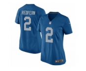 Women Nike Detroit Lions #2 Kasey Redfern Game Blue Alternate NFL Jersey