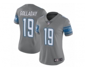Women's Nike Detroit Lions #19 Kenny Golladay Limited Steel Rush NFL Jersey
