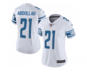 Women's Nike Detroit Lions #21 Ameer Abdullah White Stitched NFL Limited Jersey