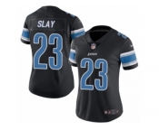 Women's Nike Detroit Lions #23 Darius Slay Limited Black Rush NFL Jersey