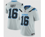 Youth Detroit Lions #16 Jared Goff Silver 2026 F.U.S.E. Rivalries Collection Limited Football Stitched Jersey