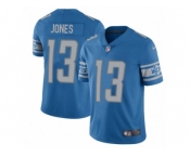 Youth Nike Detroit Lions #13 T.J. Jones Blue Team Color Vapor Untouchable Limited Player NFL Jersey