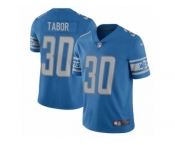Youth Nike Detroit Lions #30 Teez Tabor Limited Light Blue Team Color Vapor Untouchable NFL Jersey