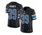 Youth Nike Detroit Lions #39 Johnthan Banks Limited Black Rush NFL Jersey