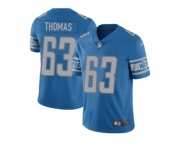 Youth Nike Detroit Lions #63 Brandon Thomas Vapor Untouchable Limited Light Blue Team Color NFL Jersey