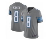 Youth Nike Detroit Lions #8 Brad Kaaya Limited Steel Rush NFL Jersey