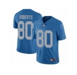 Youth Nike Detroit Lions #80 Michael Roberts Limited Blue Alternate NFL Jersey