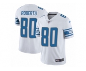 Youth Nike Detroit Lions #80 Michael Roberts Limited White NFL Jersey