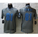 nike youth nfl jerseys detroit lions #81 calvin johnson grey[nike vapor]