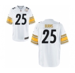 Men's Nike Pittsburgh Steelers #25 Artie Burns Game White NFL Jersey