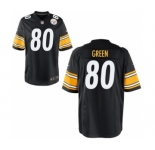 Men's Nike Pittsburgh Steelers #80 Ladarius Green Game Black Team Color NFL Jersey