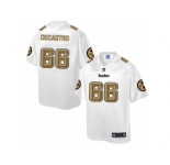 Nike Pittsburgh Steelers #66 David DeCastro White Men's NFL Pro Line Fashion Game Jersey