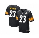 nike nfl jerseys pittsburgh steelers #23 mike mitchell black[Elite][mitchell]