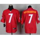 nike nfl jerseys pittsburgh steelers #7 roethlisberger red[Elite]