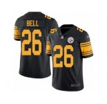 Men Nike Pittsburgh Steelers #26 Le'Veon Bell Black Color Rush Limited Jersey